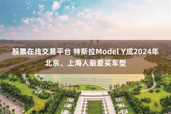 股票在线交易平台 特斯拉Model Y成2024年北京、上海人最爱买车型